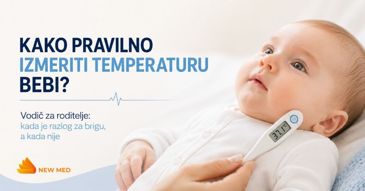 Merenje temperature bebi