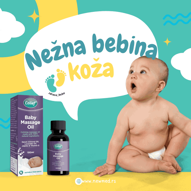 Nežna bebina koža