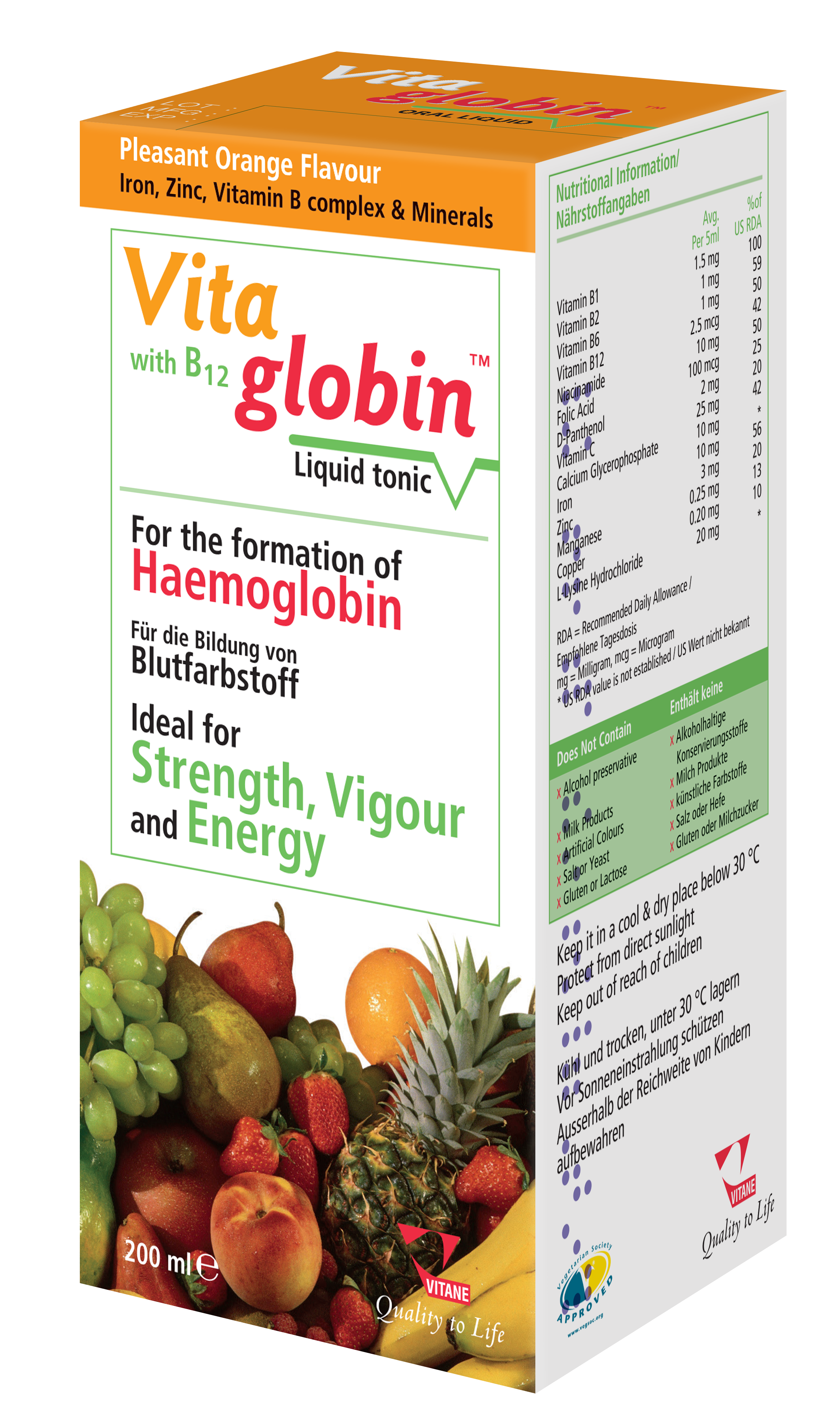 Vitaglobin oralni rastvor