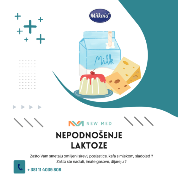 nepodnošenje laktoze