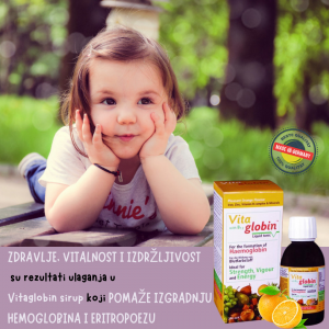 Vitaglobin sirup za anemiju kod dece