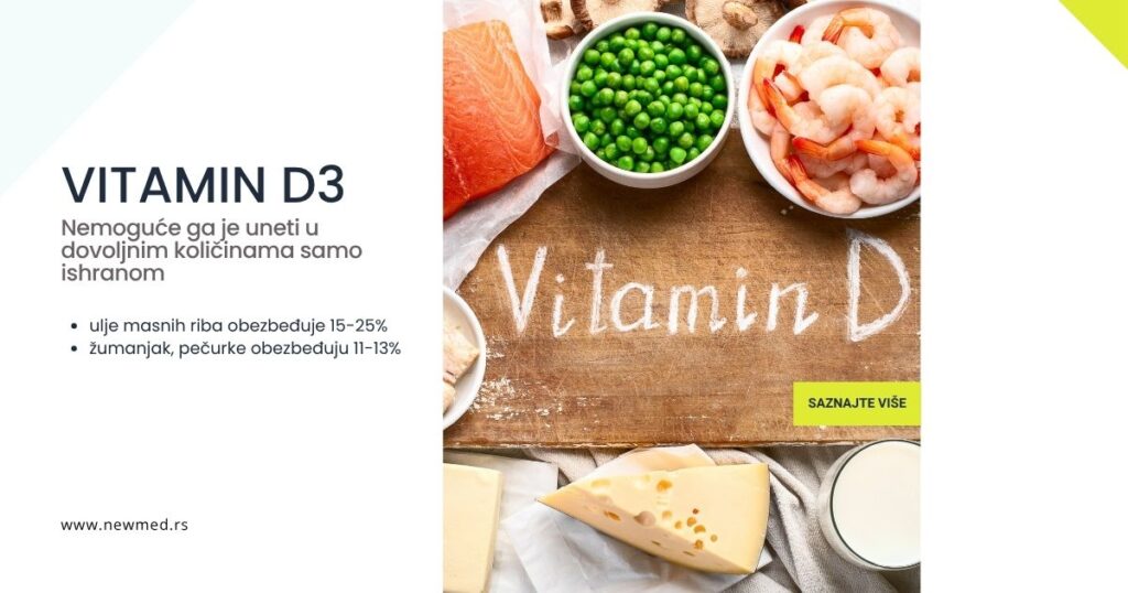 vitamin D3 iz hrane 