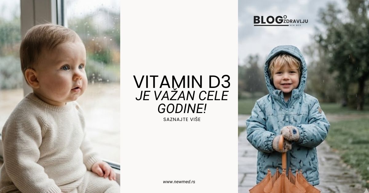 Vitamin D3 je važan cele godine