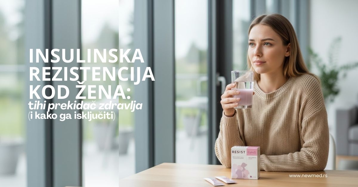 insulinska rezistencija kod žena: tihi prekidač ženskog zdravlja i kako ga isključiti uz pomoć Gyinos Resist