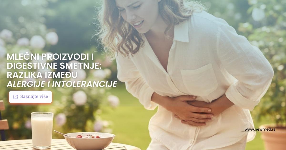 alergija ili intolerancija na mleko