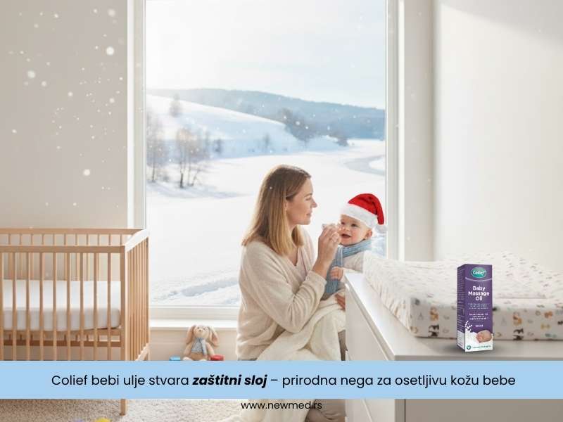 Koža bebe zimi-Colief ulje
