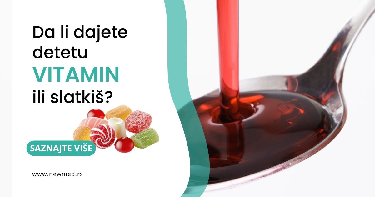 Vitamin C za decu bez zaslađivača kapi
